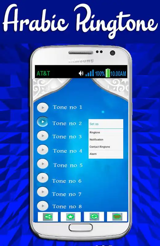 Play Arabic Sounds Ringtones | Top Islamic Tone